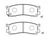 剎車(chē)片 Brake Pad Set:HF39-26-48ZA