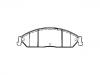 Brake Pad Set:BR2Z-2001-AA