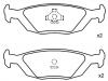 Brake Pad Set:41 96 317