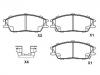 Brake Pad Set:58101-24A00