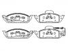 Brake Pad Set:163 420 12 20