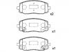 Brake Pad Set:58101-07A10