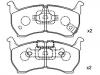 Brake Pad Set:GA97-49-280